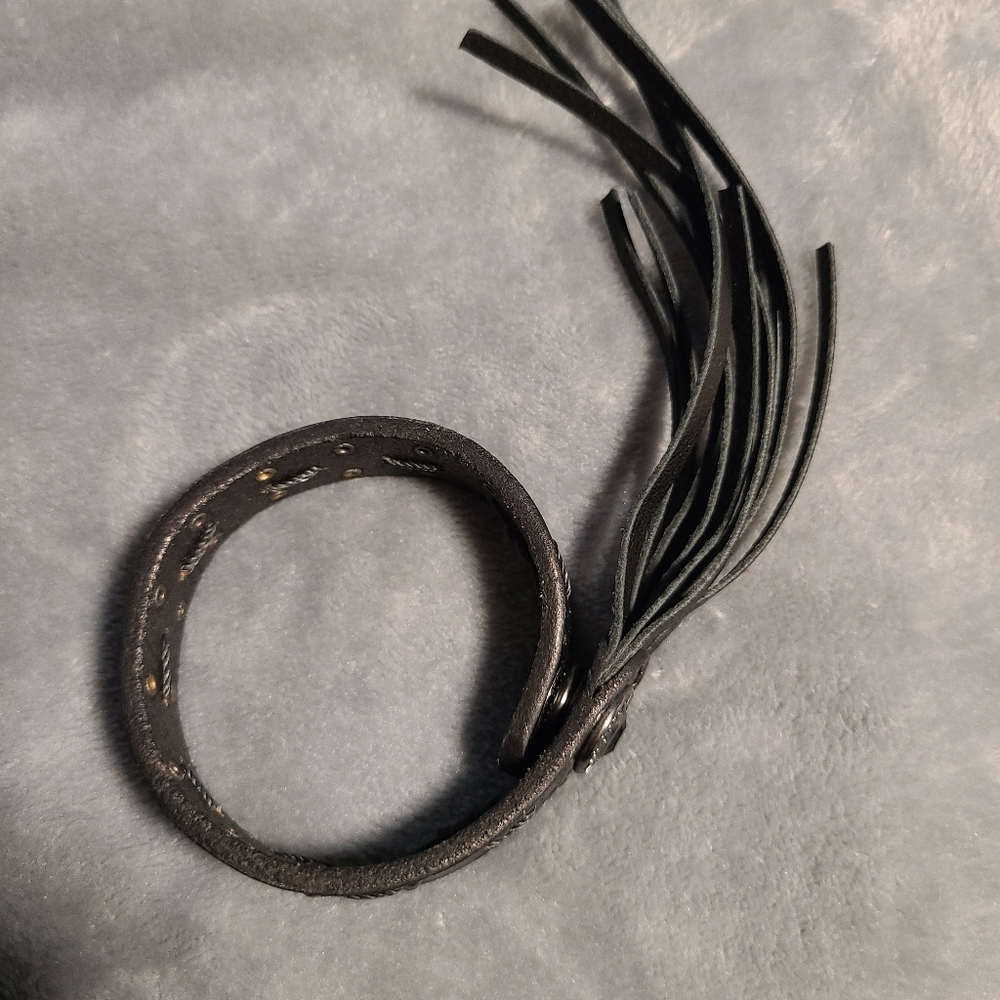 Harley-Davidson leather bracelet